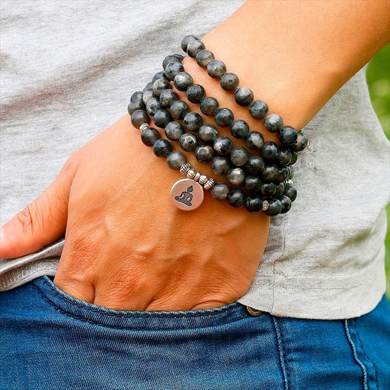 Ethnic Fashion Sale - Heißer Verkauf Naturstein Armband Halskette 108