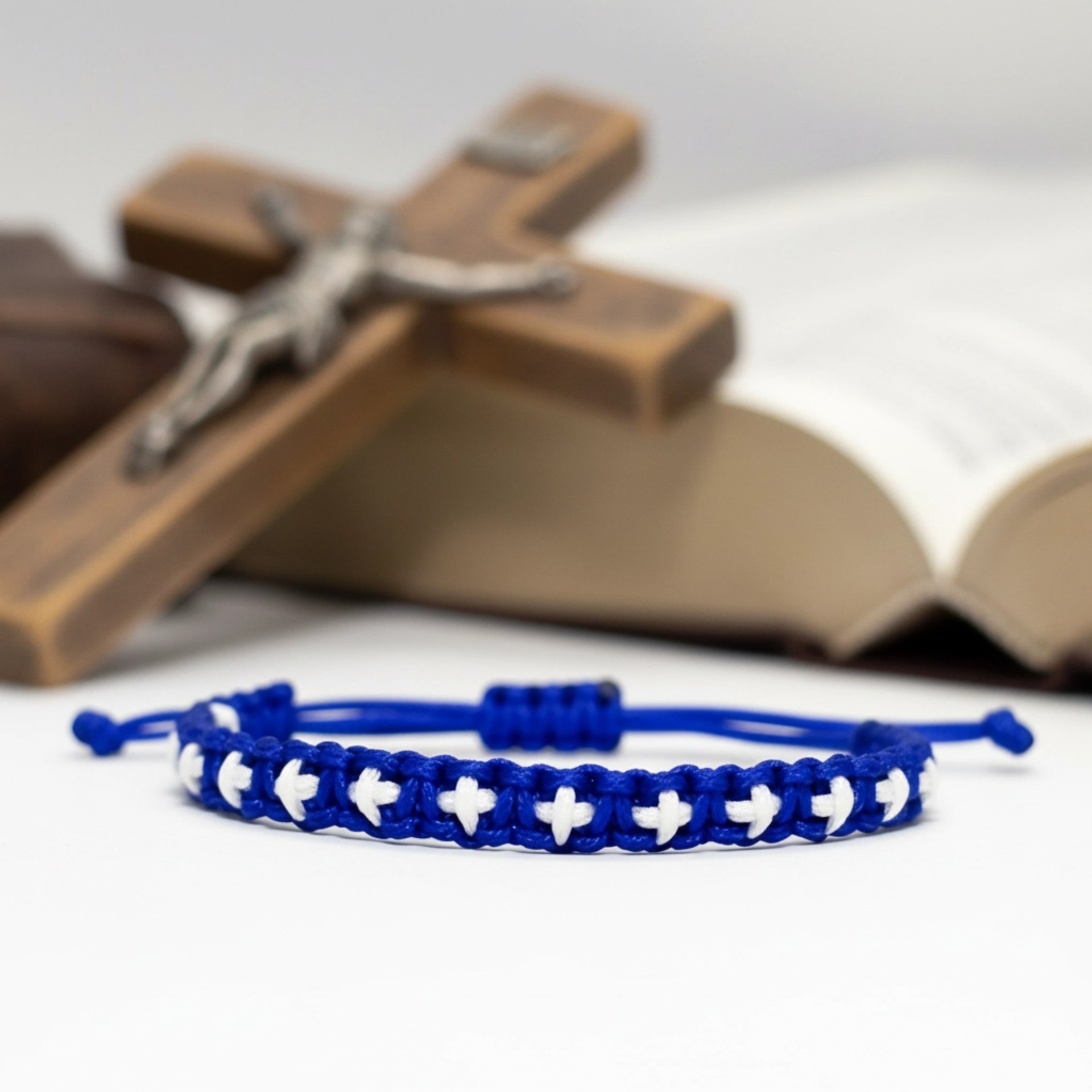 Fashion Ethnic Wear For Men - Neues Verstellbares Geflochtenes Kreuz-Armband, Handgemachter Geflochtener