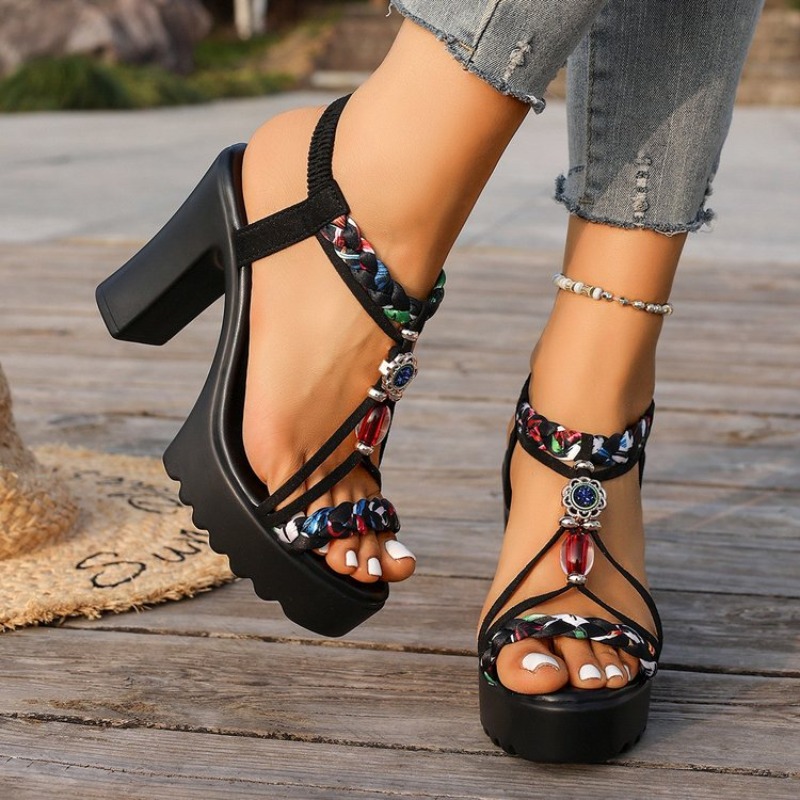 Ethnic Fashion - 2026 Neuer Sommerstil Damen Ethno-Style Sandalen