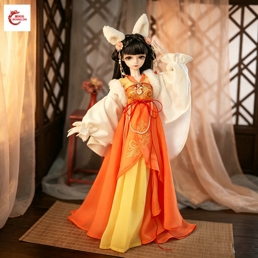 Ethnic Fashion Model - Handgefertigte 1/3 BJD Puppen Komplettset Große