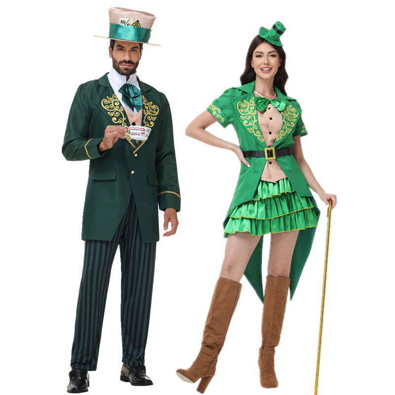 Ethnic Fashion Men - St. Patrick's Day Halloween Grünes Feenkostüm