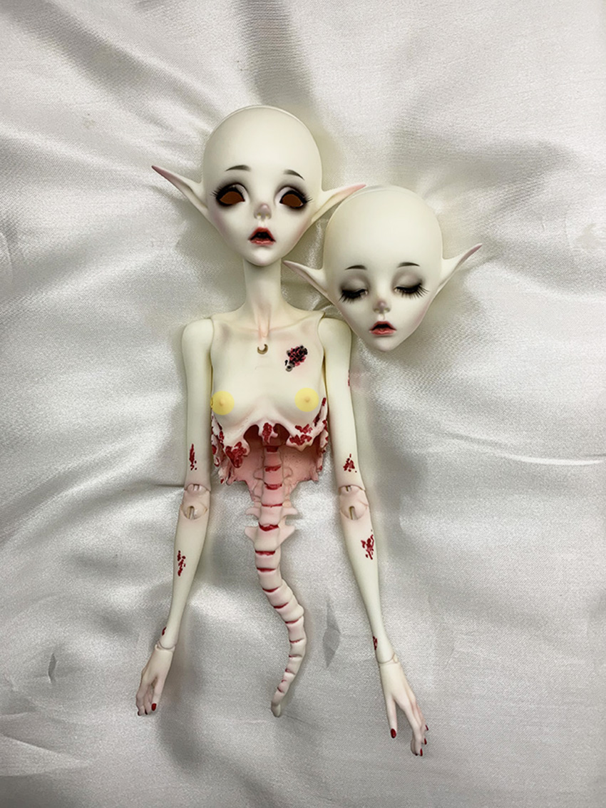 Zombies bjd sd Puppe gemeinsam – Ethnic Fashion Model Bewertung und Preis