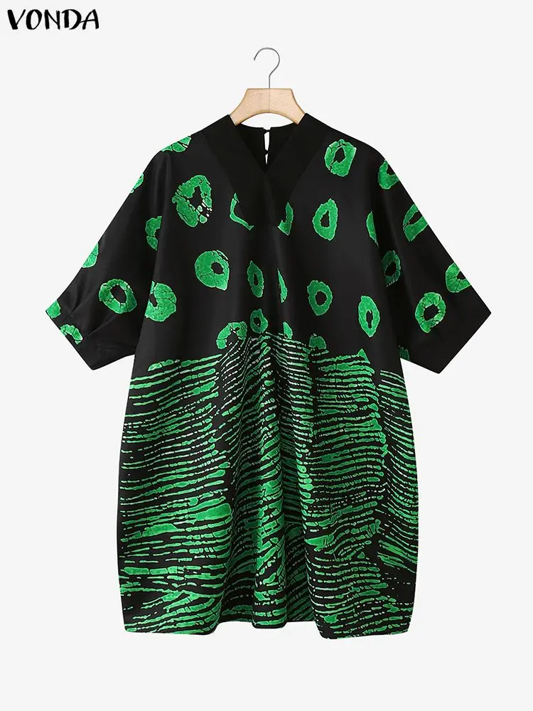 VONDA Plus Größe Mini Kleider  – Ethnic Gown Bewertung und Preis
