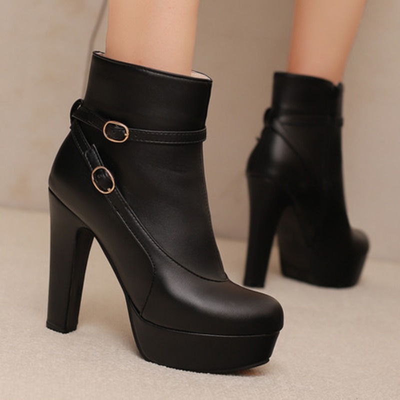 Mode Plattform Stiefel Frauen  – Ethnic Fashion Bewertung und Preis