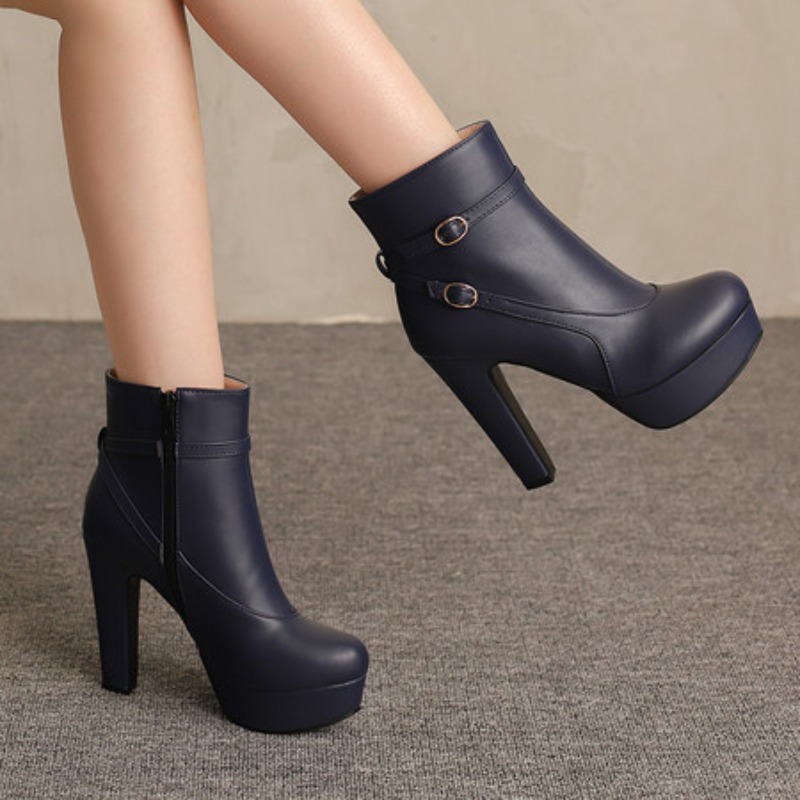 Mode Plattform Stiefel Frauen  – Ethnic Fashion Bewertung und Preis