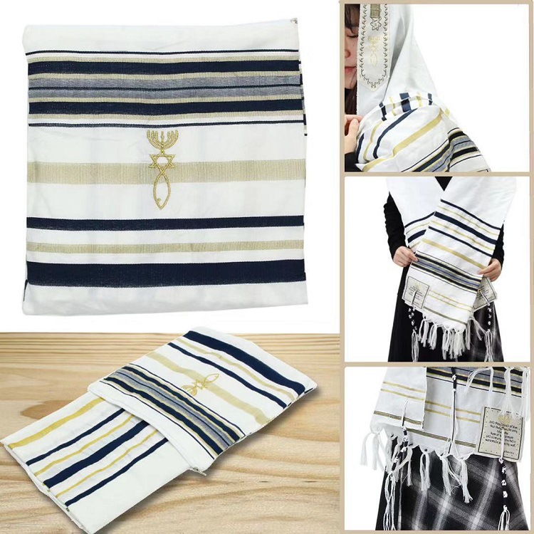 Jüdischer Tallit, israelischer – Ethnic Fashion Men Bewertung und Preis