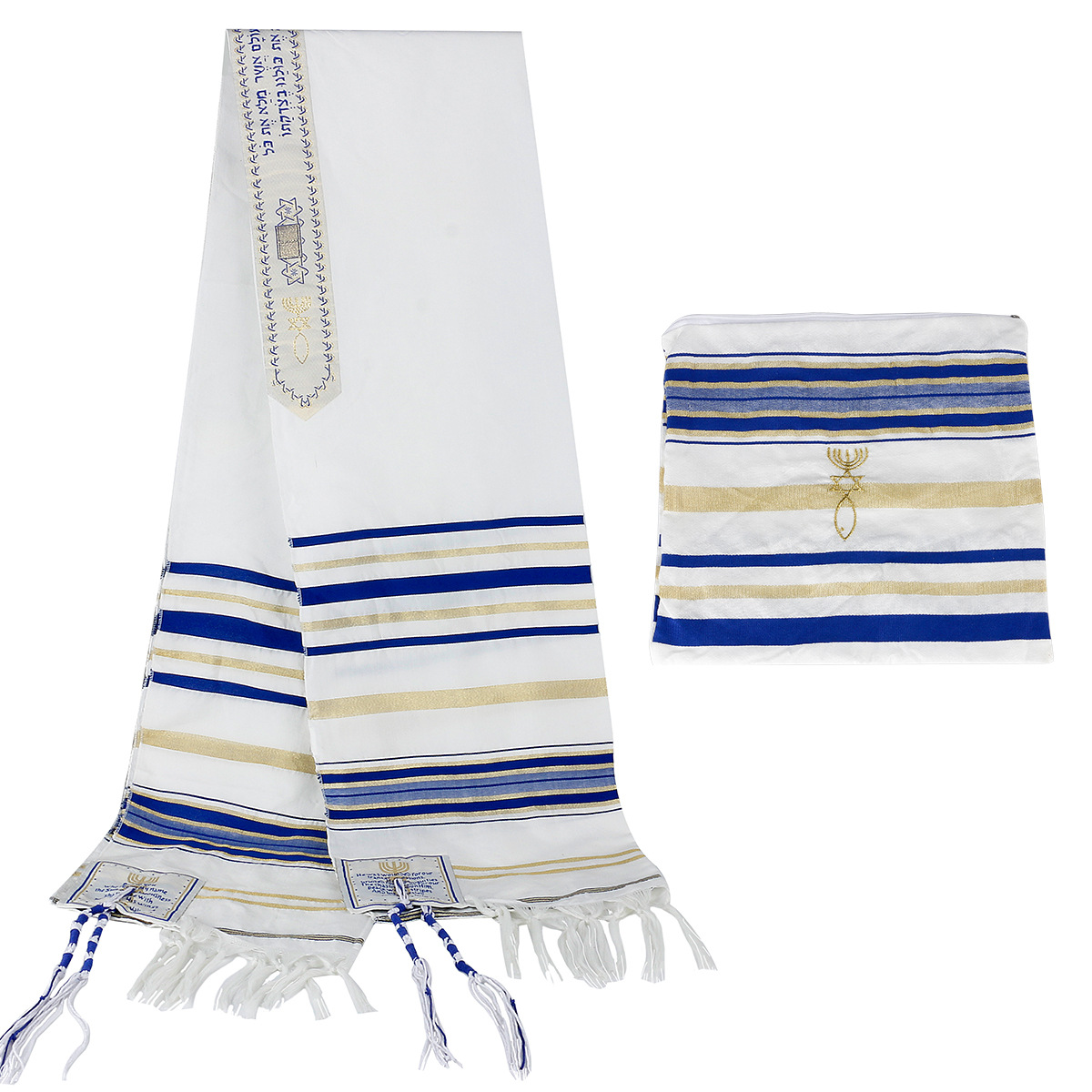 Jüdischer Tallit, israelischer – Ethnic Fashion Men Bewertung und Preis