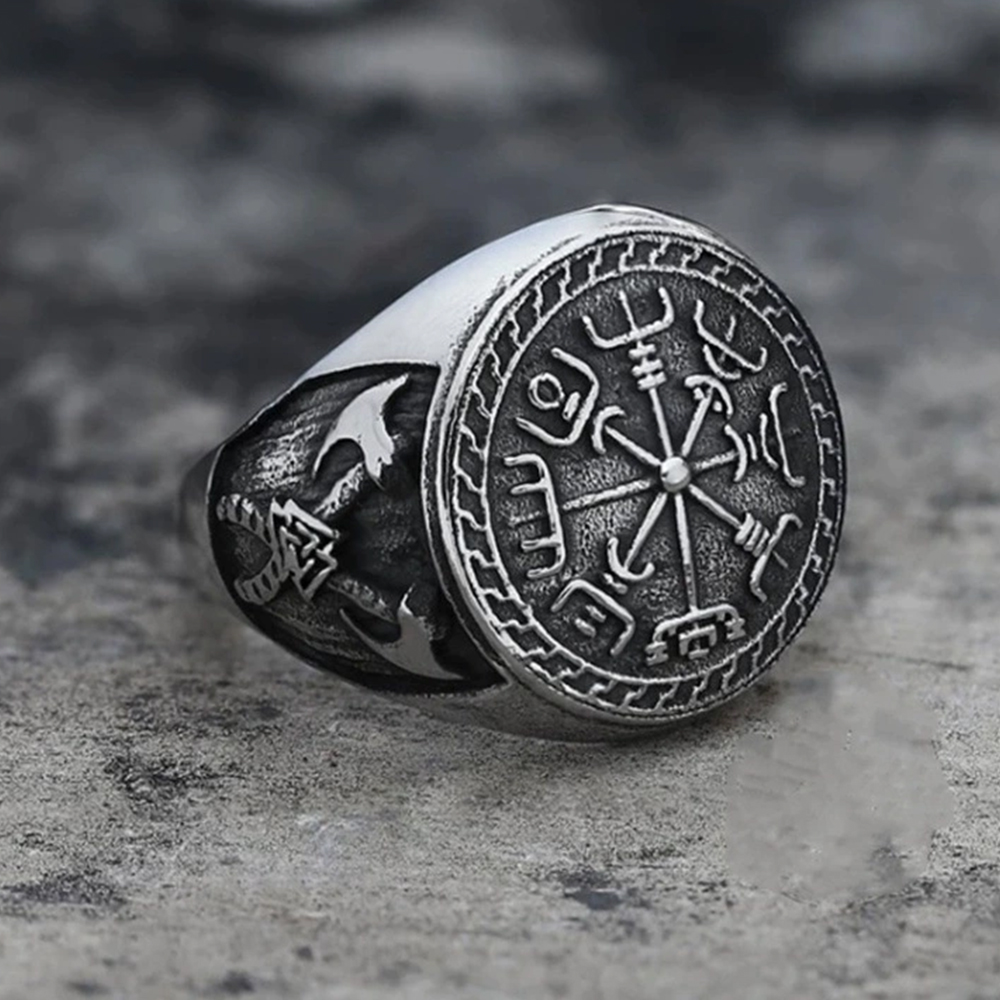 Vintage Viking Männer Ringe Ed – Ethnic Fashion Men Bewertung und Preis
