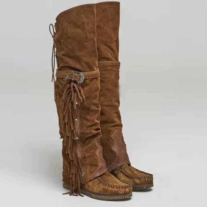 Mode Böhmen Knie-länge Frauen  – Ethnic Fashion Bewertung und Preis
