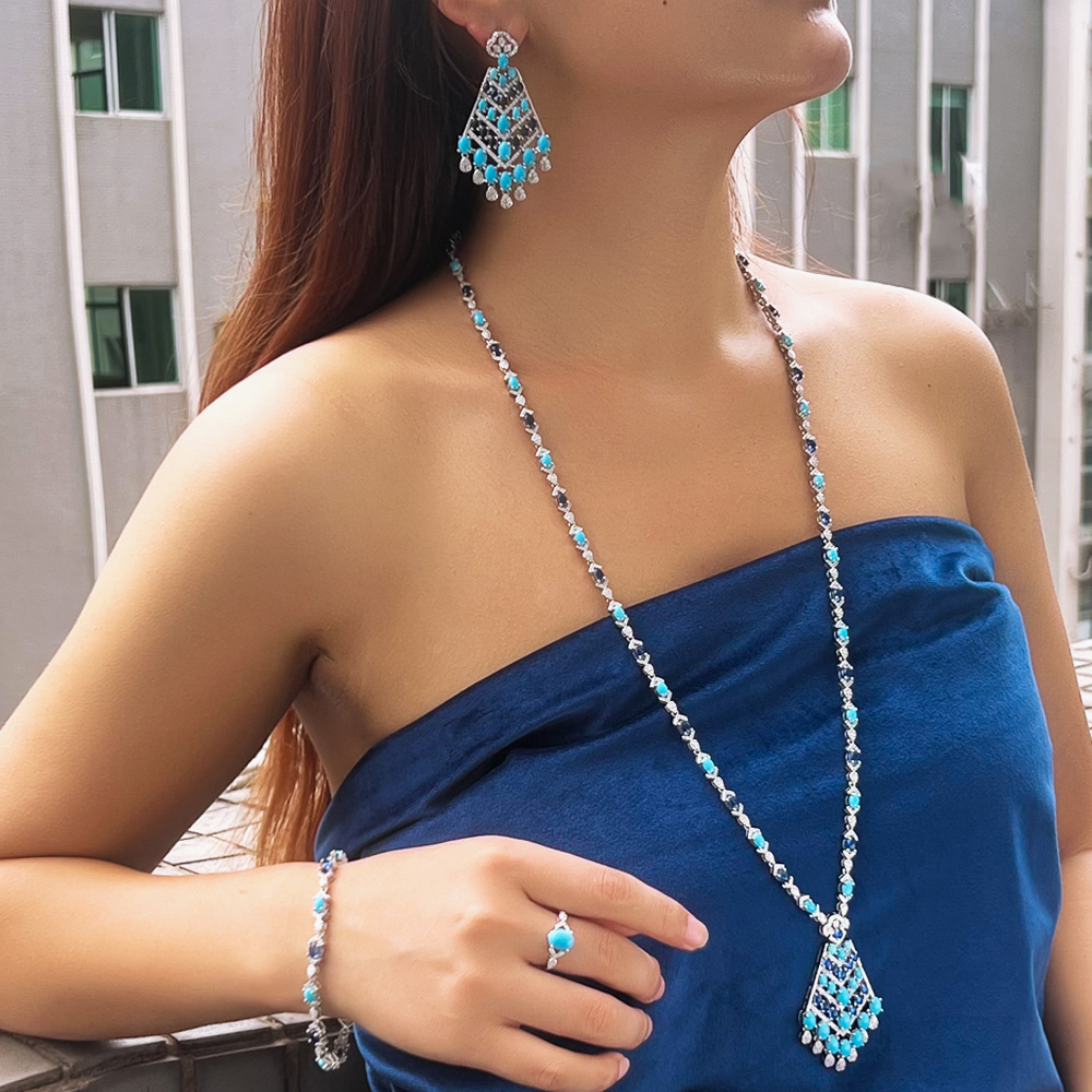 CWWZircons 4-teiliges elegante – Ethnic Fashion Dubai Bewertung und Preis