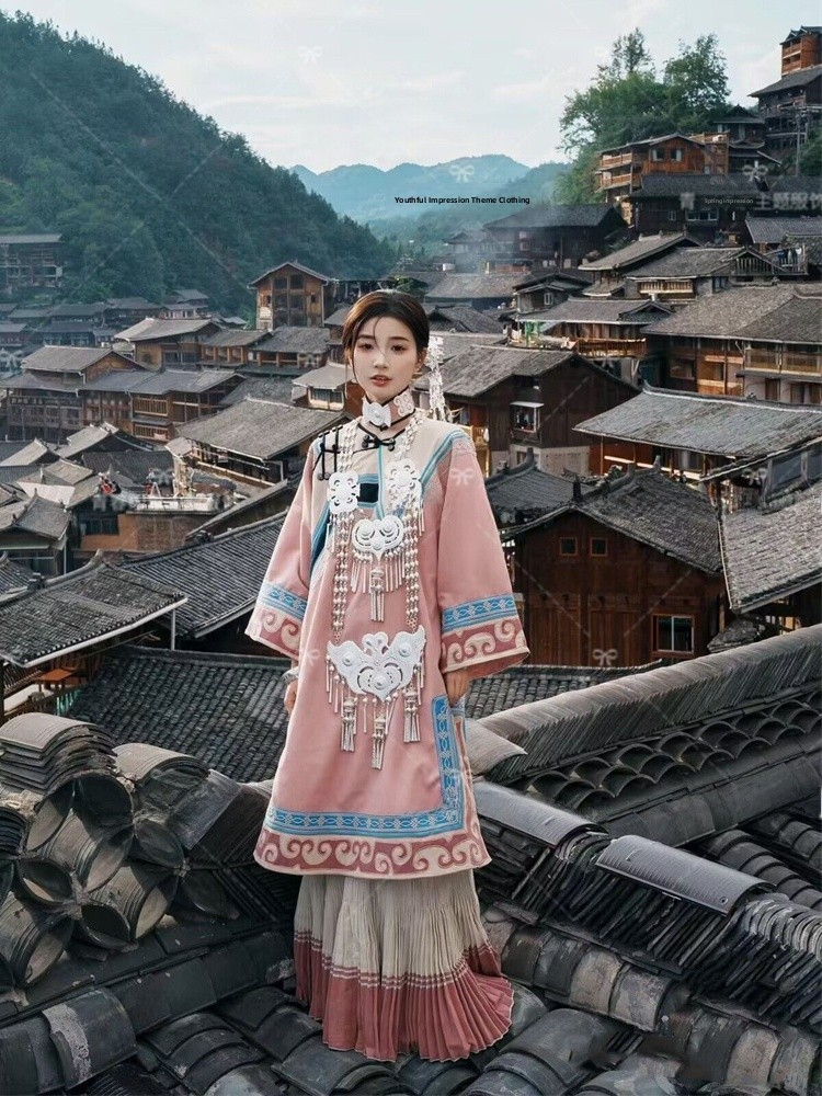 Rosa Kleidung im Ethno-Stil fü – Ethnic Fashion Studio Bewertung und Preis