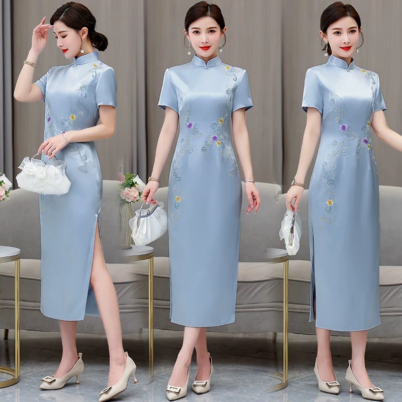 Frauen Ethnischen Stil Aodai C – Ao Dai Vietnam Dress Bewertung und Preis