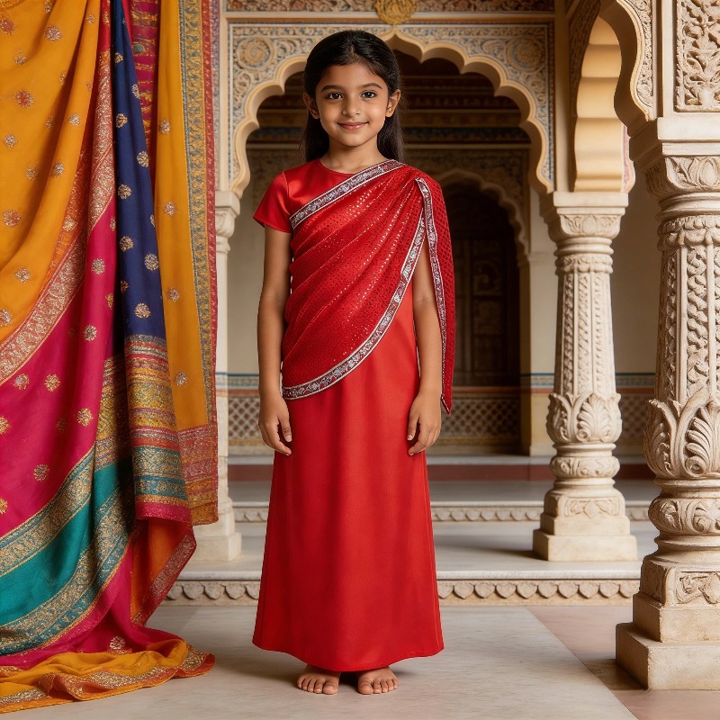 Traditionelles indisches Kleid – Ethnic Gown Bewertung und Preis