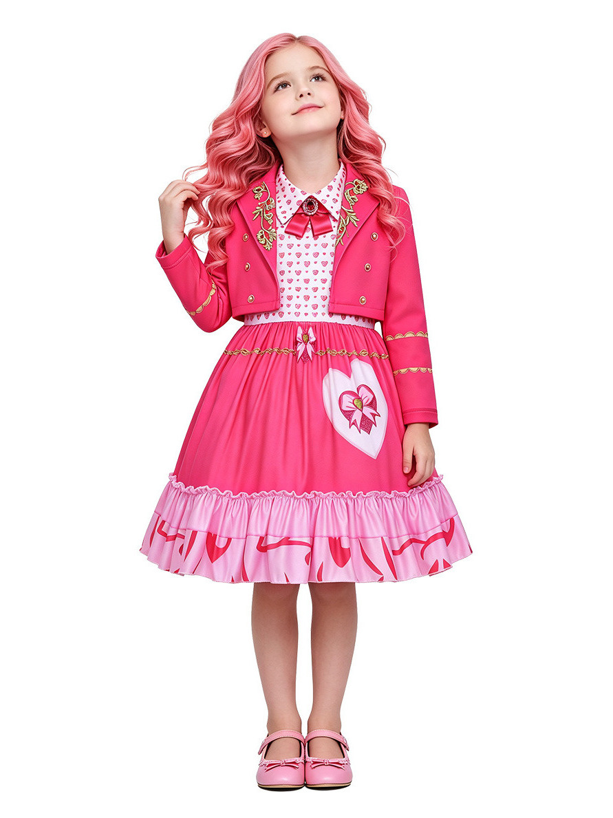 Neues Rosa Kleid Cosplay-Auffü – Ethnic Fashion Online Bewertung und Preis