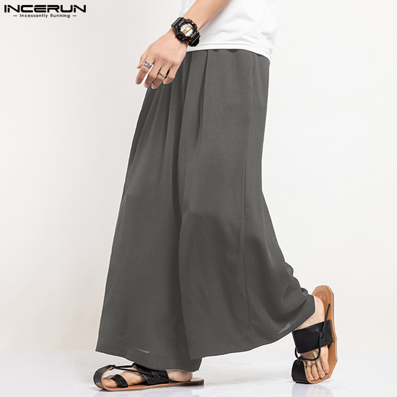 INCERUN Männer Breite Bein Hos – Ethnic Fashion Men Bewertung und Preis