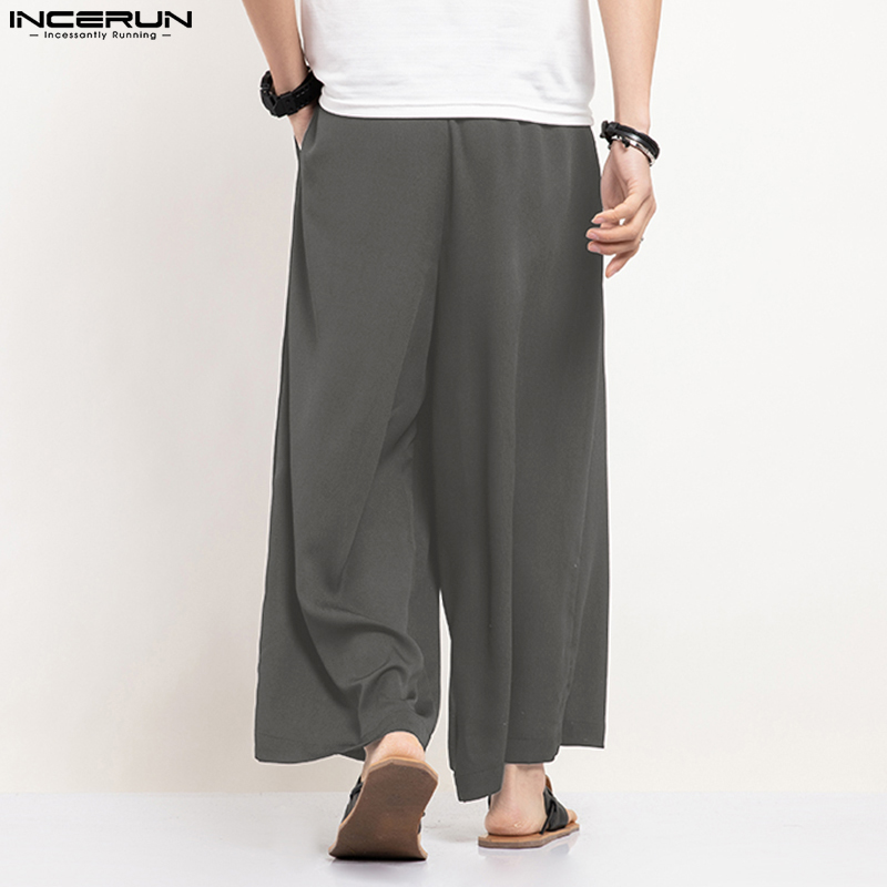 INCERUN Männer Breite Bein Hos – Ethnic Fashion Men Bewertung und Preis