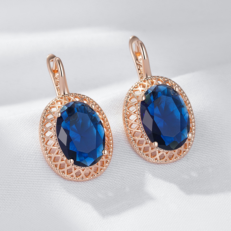 Kienl Hot Oval Blau Natürliche – Ethnic Fashion Trend Bewertung und Preis